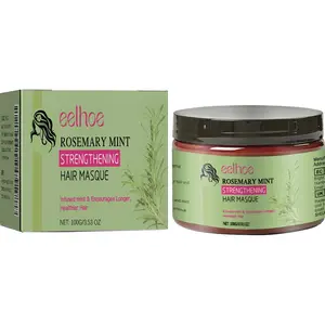 EELHOE Rosemary Hair Mask Deeply Nourishes Softens Repair Dry Fluffy Frizzy Damaged Hair Treatment