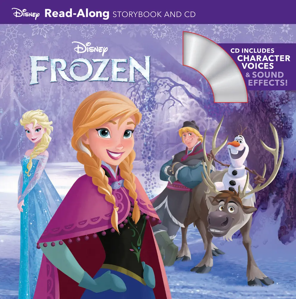 USED Book - Frozen Readalong Storybook and CD [With Book(s)] by Disney Books (Paperback) - english