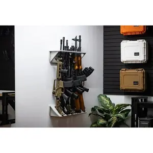 Tactical Walls ModWall Grey Vertical Six Rifle Rack (Limited Supply)