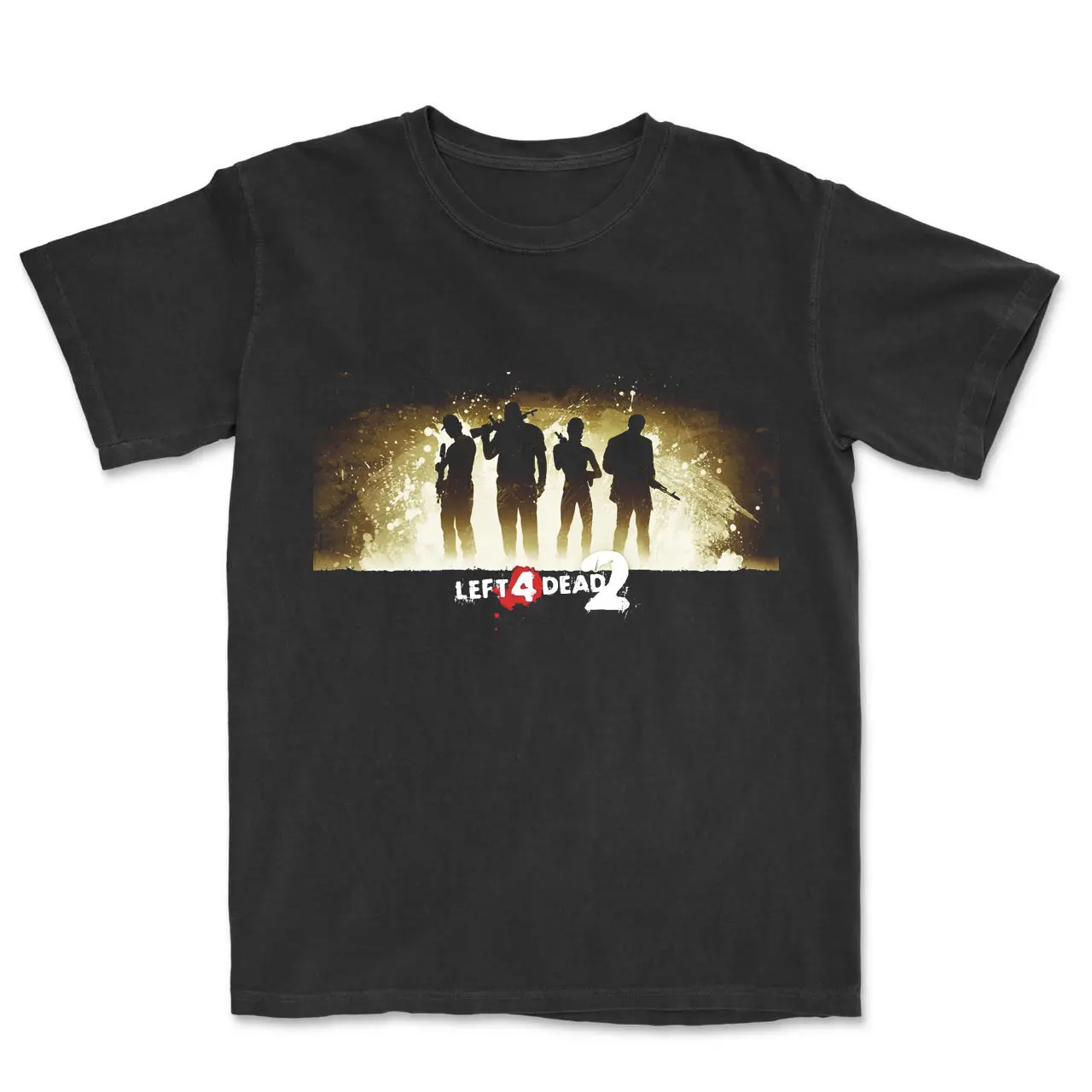 Left 4 Dead 2 Graphic Tee, L4D2 Shirt, Game Shirt, Gift T-shirt, Y2k, Unisex Cotton Top Menswear Womenwear Streetwear Cotton Comfort