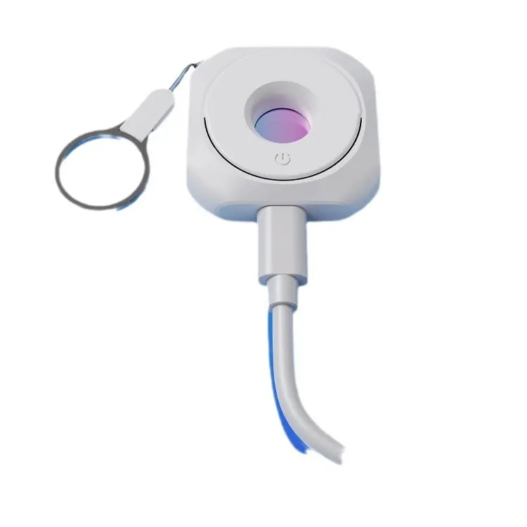Rechargeable Smart Infrared Detector, High-Sensitivity Security Device with LED Lights & High-Brightness LED Auxiliary Light, Long Service Life, 4*4cm Portable Compact Design, Dual Protection Privacy Guard for Home & Business Trips, All Ages