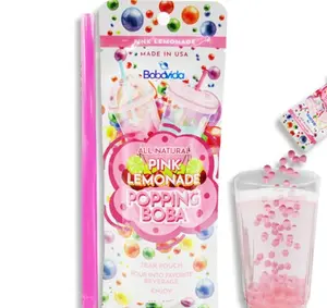 Popping Boba Pink Lemonade 3 oz.