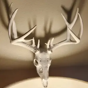 Boss Master Deer Skull Wall Plaque - Unique Decorative Accent for Your Space
