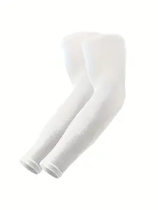 Stretch Ice Silk Arm Sleeves Cover, Cooling Arm Covers, Lightweight and Comfortable, Unisex Design, Ideal for Outdoor Sports, Cool and Refreshing for Summer