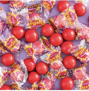 Nostalgic Atomic Fireballs Jawbreaker 1Lb Bag -  Cinnamon Hard Candy - Individually Wrapped Snack Spicy