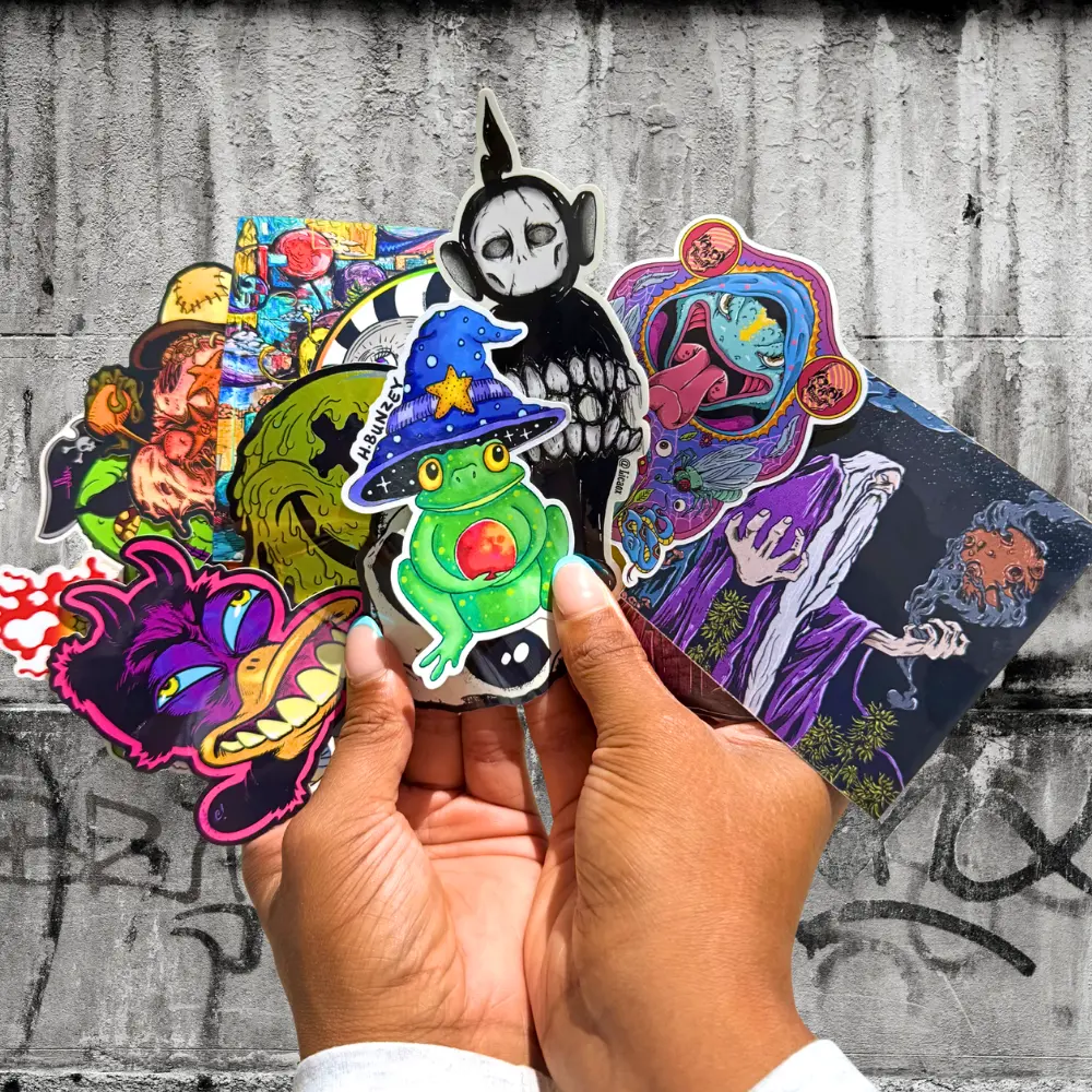 Pick Your Bundle - Stickers of Past Exclusive Sticker Drops of Sticker Savages + Collectable Box