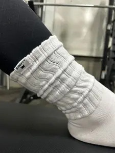 Women's Scrunch Crew Socks, Comfortable Everyday Wear Socks for Women's Underwear Collection