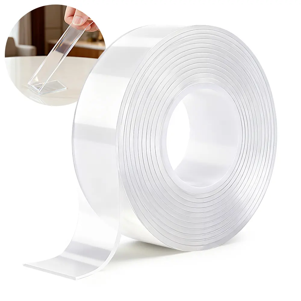 Heavy Duty(9.85FT), Nano Double Sided Adhesive Tape, Clear Mounting Tape Picture Hanging Adhesive Strips for Wall Art Frame. Double Sided Tape Heavy Duty(3m), Nano Double Sided Adhesive Tape, Clear Mounting Tape Picture Hanging Adhesive Strips. summervibe