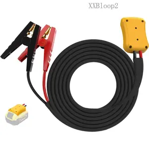 Jumper Cables for DeWalt 20v Batteries, 8 Gauge 6.5 Ft Car Battery Jump Starter, Heavy Duty Automotive Booster Cables for Jump Starting Dead or Weak Batteries (Battery not included)XXBloop210