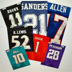 PYD Signed Custom Factory Sealed Football Jersey Break and guaranteed trading cards!