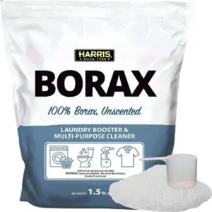 Borax powder laundry booster and multipurpose cleaner 15lb unscented