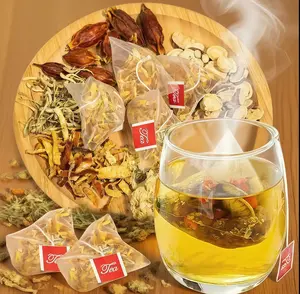 Chicory & Gardenia Herbal Tea - GardeniaChicory Honeysuckle Licorice Tangerine Pe...