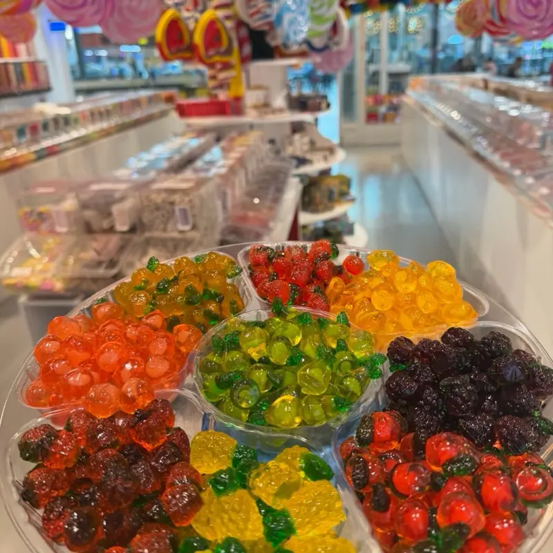 9 Flavor Filled Gummy Fruit Mix 3 LB 9 Flavor Filled Gummy Fruit Mix 3 LB