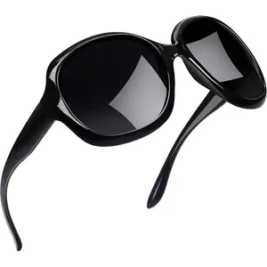 Oversized Sunglasses Womens Trendy Polarized Large Driving Sun Glasses Ladies UV Protective Big Sunnies Shades