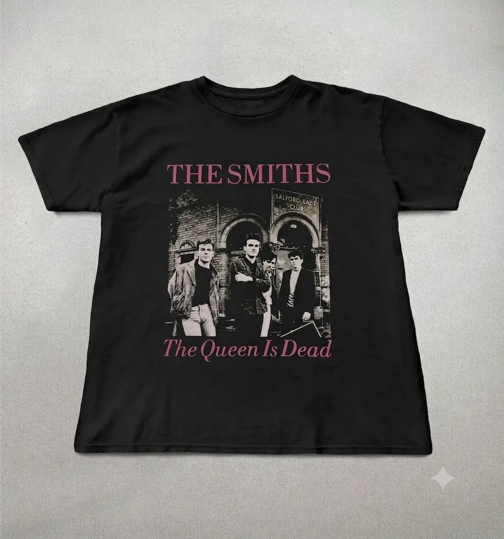 The Smiths Shirt, Retro Band Tees, Trendy Shirts, The Smiths Fan Gifts, Graphic Tees, The Queen Is Dead Shirt, Cute Shirts, Indie Shirts