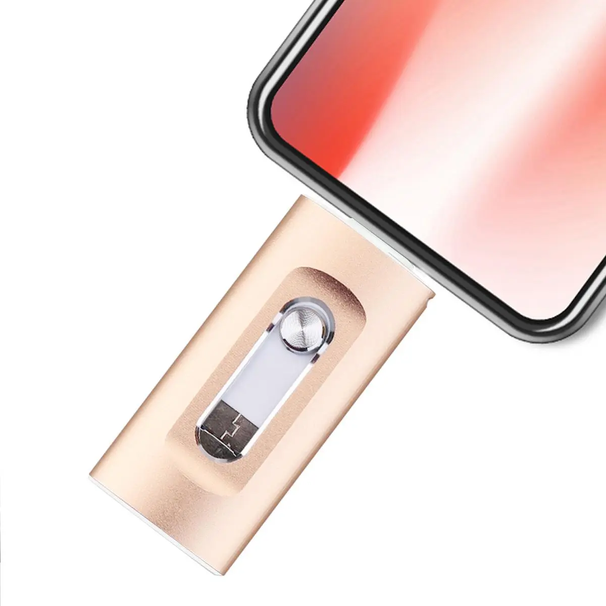 1TB USB Flash Drive for iPhones Photo Stick, Portable External Storage Thumb Drive, Supports USB-C Memory Stick, Compatible with iPhone17/16/15 Android Type-C & MAC Computers, Thumbdrive