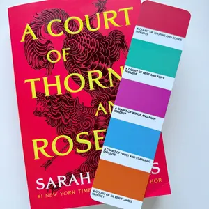 ACOTAR Series Color Swatch Bookmark