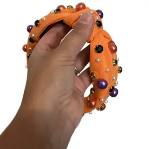 Orange Halloween Headband