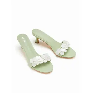 Cider SEQUIN  DECOR HEELED SANDALS