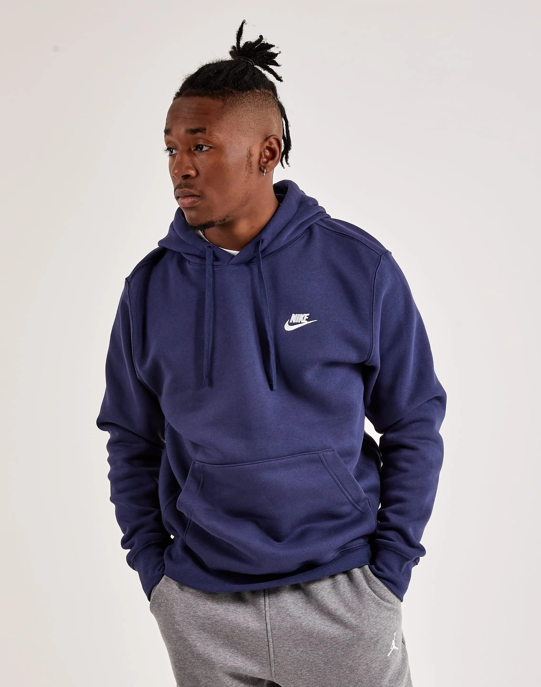 Mens Nike Club Fleece Pullover Hoodie