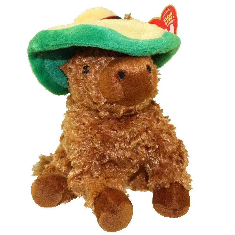 TY Beanie Baby - SIESTA the Donkey (Internet Exclusive) (6.5 inch) (2003) MWMTs