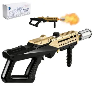 High Power Propane Torch Gun, Adjustable Flame, Culinary Cooking, BBQ Baking, Camping Tool, Tank Not Included