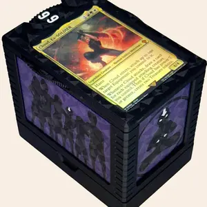 The GAang - Magic Commander/EDH Deck Box with Damage Counter and Token Tray