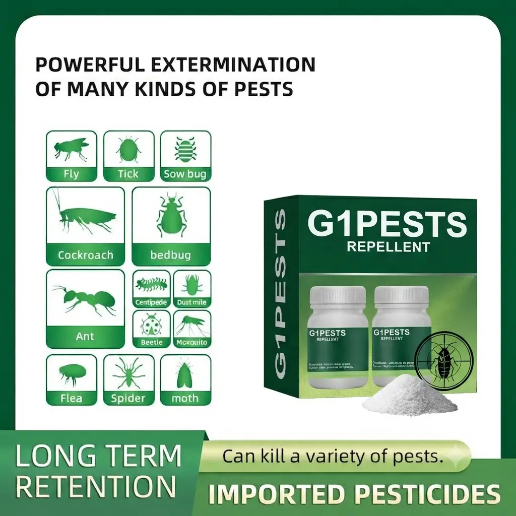 Indoor-Outdoor Pest Control Agent - Repels 40+ Pests (Roaches, Ants, Spiders, Bed Bugs), Pet Safe When Used as Directed, Mixes to 1 gal