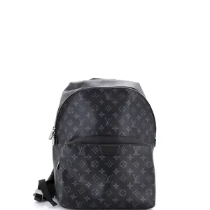 Pre-owned Louis Vuitton Canvas Coated Backpacks Discovery Backpack Monogram Eclipse Canvas PM by Rebag