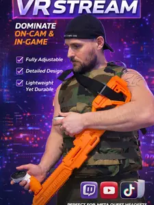 Velocity VR Gunstock for Meta Quest Headsets, top mounted