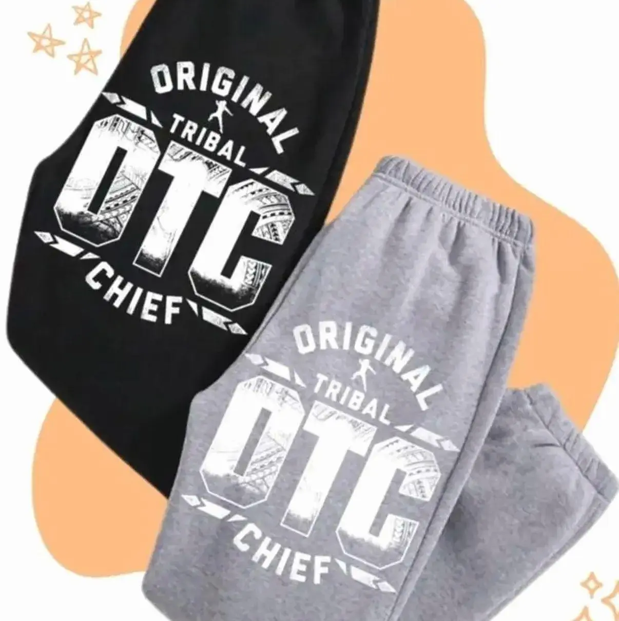 WWE Roman Reigns OTC Sweatpants - Unisex Tribal Chief Design for Men & Women - Comfortable & Stylish Casual Wear - Perfect Gift for Fans, Trending 26