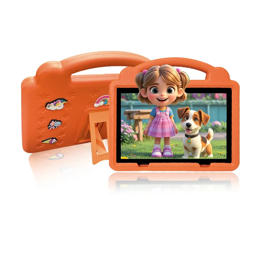 10.1inch Android Student Tablets with SIM Calling & Phone Function | 3G  Cellular Data, Parental Control, Dual Camera, HD Display, Shockproof Case | for Learning, Gaming, Work | Christmas Birthday Gift
