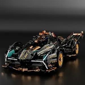 Limited Edition Super Car Model Kit, Cool, DIY Mechanical Assembly, High-Quality Abs Plastic, Stackable Vehicles, Ages 6+