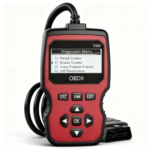 OBD2 Engine Fault Code Reader, Multifunctional Car Diagnostic Tool, Vehicle Diagnostic Tool, Professional Car Scanner Diagnostic Tool for All OBD II Protocol Cars Since 1996, Automotive Diagnostic Tool