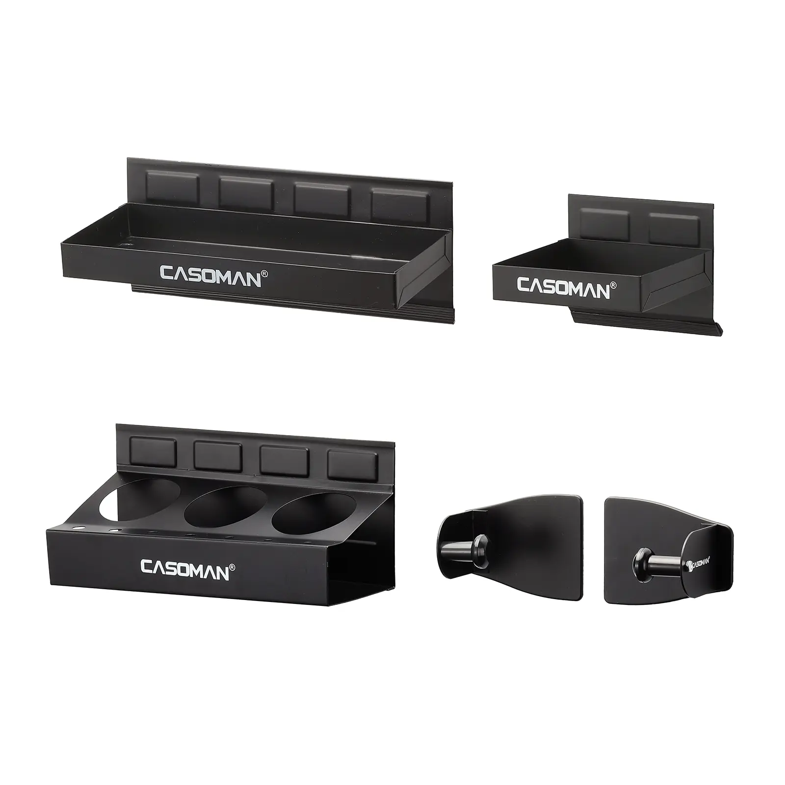 Magnetic Toolbox Shelf, Tray and Holder, 4-Piece Magnetic Toolbox Tray Set Tool Box Cabinet Side Shelf Storage, Workshop Handle Metal #dealforyourdays