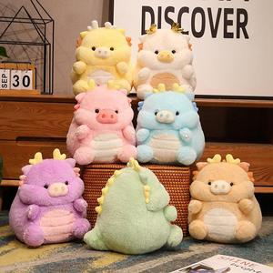 cute pig dragon design plush toy, 1 count soft & comfy stuffed animal toy, lovely pillow for home decoration & gift giving, toys