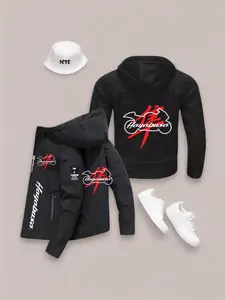 Hayabusa Men's Casual Hooded Jacket, Lightweight Zip Design, Long Sleeve Outdoor Wear, Perfect for Daily Use and Travel, Comfortable Fit