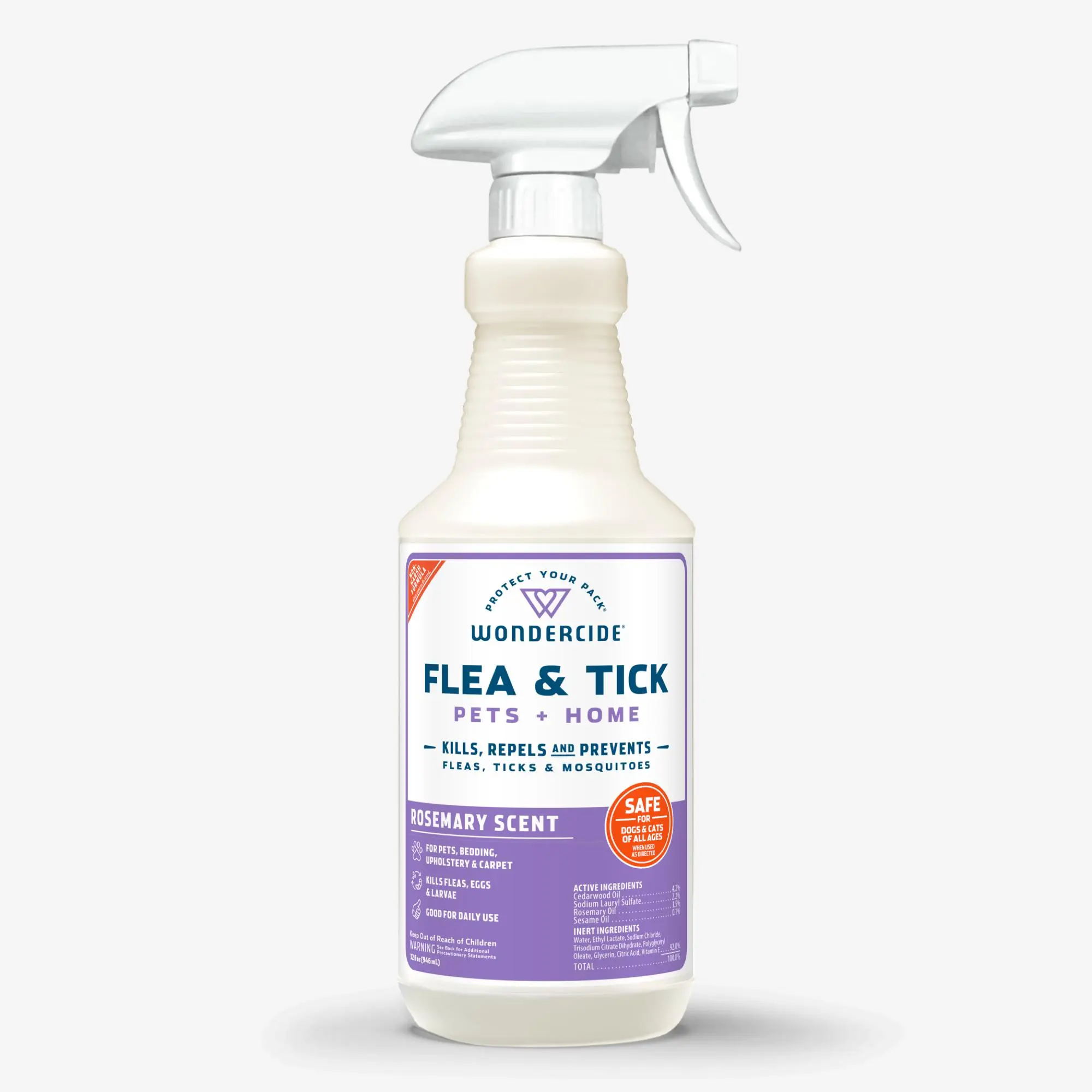 Rosemary Flea & Tick Spray for Pets + Home