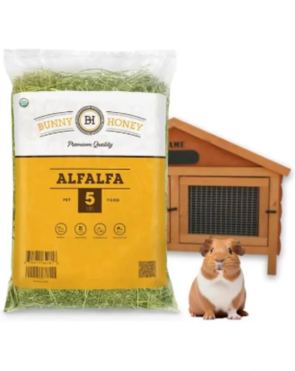Organic Alfalfa Hay for Rabbits, Chinchillas, Hamsters, Guinea Pigs