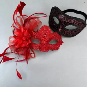 Feather Masks for Couples