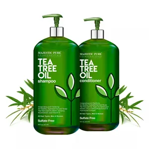 Tea Tree Oil Shampoo and Conditioner Set | 16 fl oz each