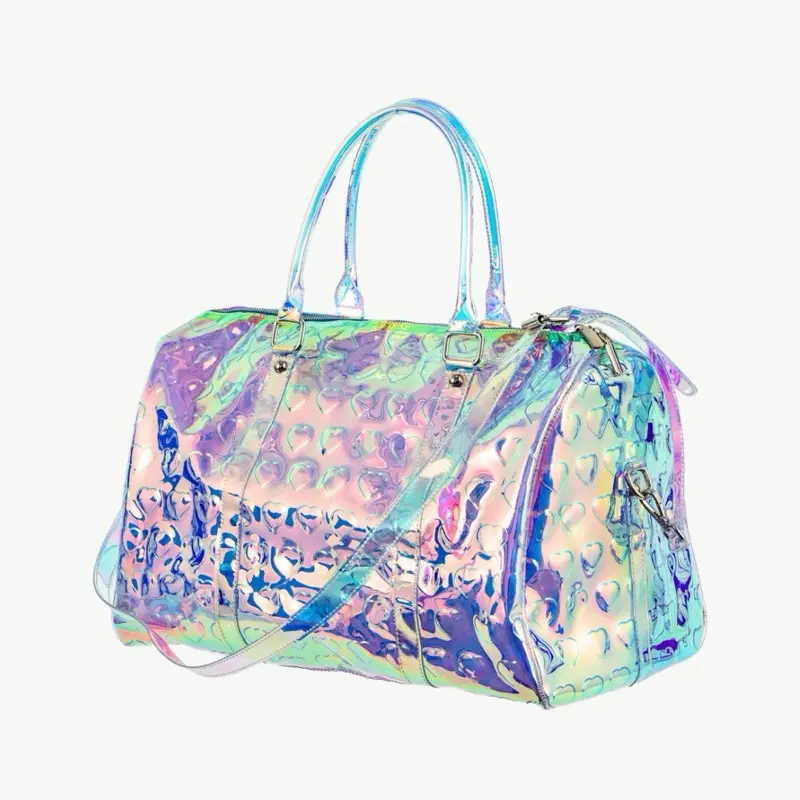 Heart duffle (holographic purple) Heart duffle (holographic purple)