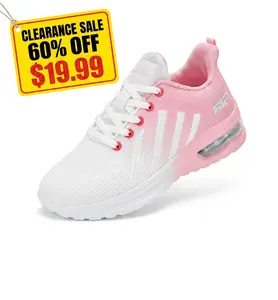 #DealForYouDays #SummerWins [CLEARANCE SALE] Women's Air Cushion Running Shoes, Comfortable Standing All Day Work Shoes, Lightweight Breathable Gym Walking Sneakers, Active Duty Nursing Shoes,