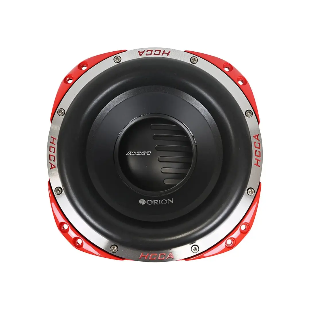 Orion HCCA802 8-Inch Dual 2 Ohm High-Performance Subwoofer - 1500W RMS Bass Power, Polypropylene & Ceramic Components, Paper Cones, Ideal for Car Audio Installation & Custom Car Audio Systems