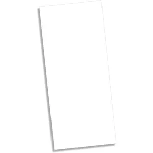 Thick Blank 100lb White Heavyweight 4" x 9" Program Menu Cards 100 Pack Inkjet & Laser Printer Compatible For Wedding Business Formal Events
