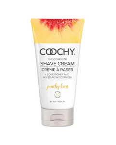 COOCHY Intimate Shave Cream I Prevents Razor Burn and Soothes Skin I Peachy Keen