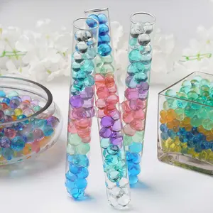 40000pcs Rainbow Water Beads for Centerpieces – Mixed Color Floral Vase Fillers for Weddings, Parties & Home Décor, Beads for Soilless Planting, Fragrance Diffusion & Floating Candle Displays