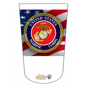Amputee Sock "Marine corp V2",Stump Sock, Prosthetic Limb Sock