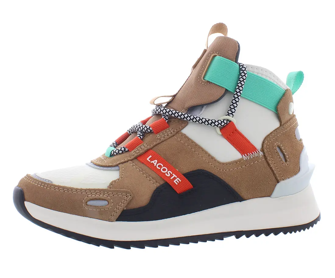 Lacoste Run Breaker Women's Lace-Up Running Sneakers, Sports Footwear for Athletic Activities, Sporty Running Shoes