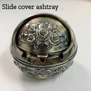 1 unique creative ashtray cover - ash-proof, smoke-proof, decorative, stylish, personality-infused, essential for Home living rooms - functional, space-saving, easy-to-clean design